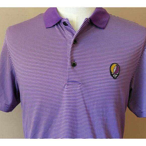 Grateful Dead Steal Your Face Grand Slam Golf Polo (M) - Picture 5 of 6